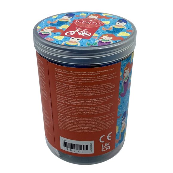 Scentsy Buddy Clip Malani The Mermaid Aloha Citrus Scented Plush NEW - Picture 3 of 7